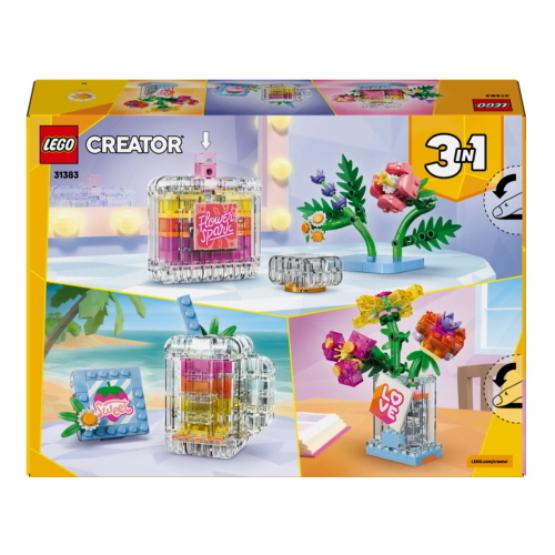 LEGO CREATOR BOCCETTA DI PROFUMO CON DECORAZIONE FLOREALE