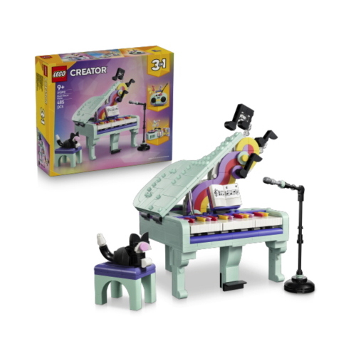 LEGO CREATOR PIANOFORTE DECORATIVO CON GATTO