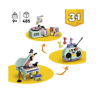 LEGO CREATOR PIANOFORTE DECORATIVO CON GATTO