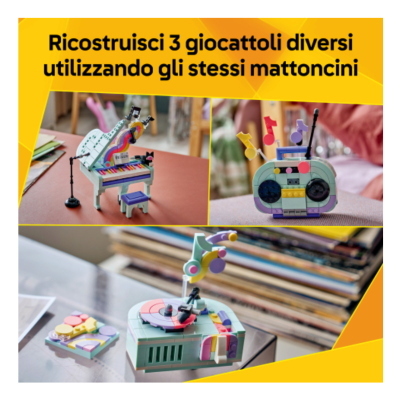 LEGO CREATOR PIANOFORTE DECORATIVO CON GATTO