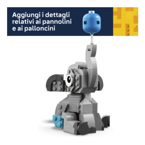 LEGO SEASONS AND OCCASIONS ELEFANTINO TRA LE STELLE