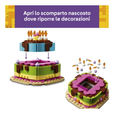 LEGO SEASONS AND OCCASIONS TORTA DELLA FESTA DI COMPLEANNO