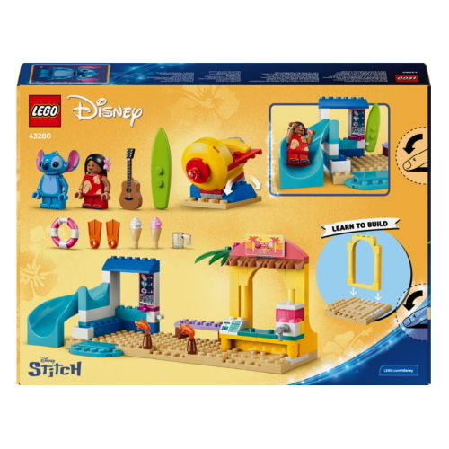 LEGO DISNEY DIVERTIMENTO IN SPIAGGIA CON LILO E STITCH