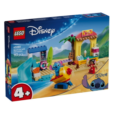 LEGO DISNEY DIVERTIMENTO IN SPIAGGIA CON LILO E STITCH