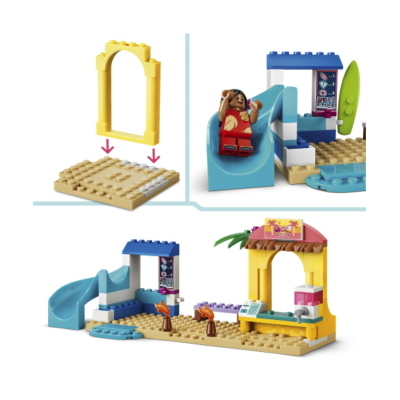 LEGO DISNEY DIVERTIMENTO IN SPIAGGIA CON LILO E STITCH