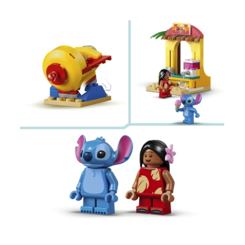 LEGO DISNEY DIVERTIMENTO IN SPIAGGIA CON LILO E STITCH