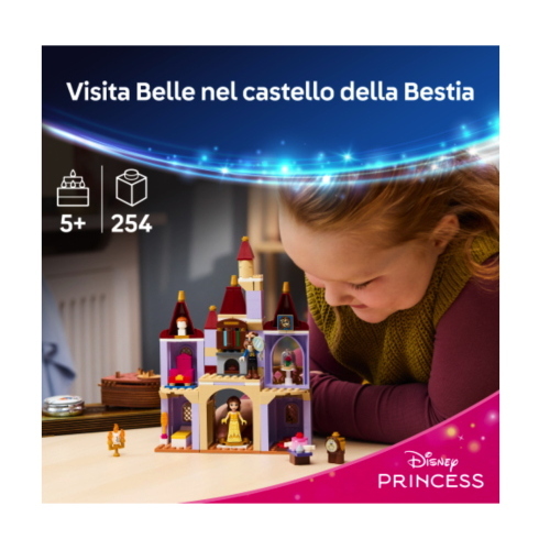 LEGO DISNEY PRINCESS BELLE E IL CASTELLO INCANTATO DELLA BESTIA