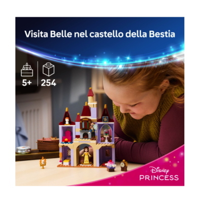 LEGO DISNEY PRINCESS BELLE E IL CASTELLO INCANTATO DELLA BESTIA