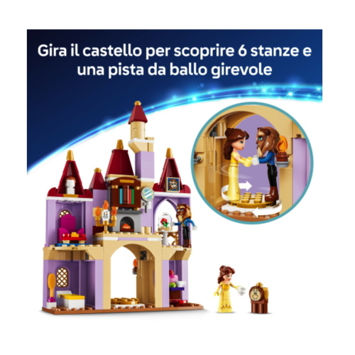 LEGO DISNEY PRINCESS BELLE E IL CASTELLO INCANTATO DELLA BESTIA