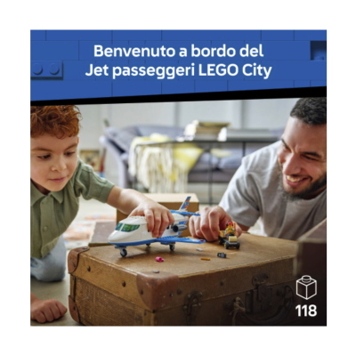 LEGO CITY JET PASSEGGERI
