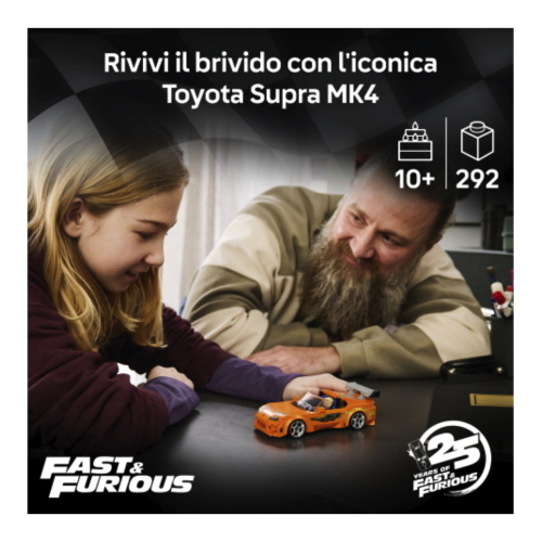 LEGO SPEED CHAMPIONS THE FAST AND FURIOUS TOYOTA SUPRA