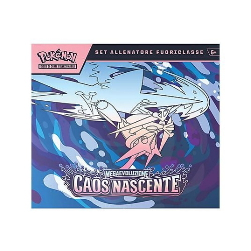 POKEMON MEGAEVOLUZIONE:CAOS NASCENTE SET ALLENATORE ITA