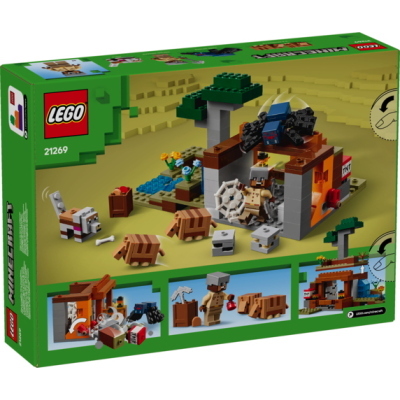 LEGO MINECRAFT SPEDIZIONE NELLA MINIERA DELL'ARMADILLO
