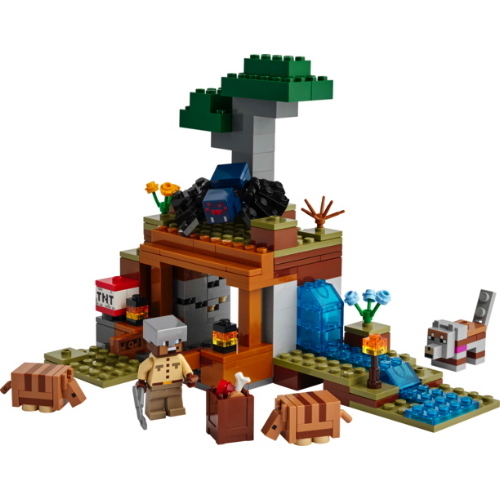LEGO MINECRAFT SPEDIZIONE NELLA MINIERA DELL'ARMADILLO