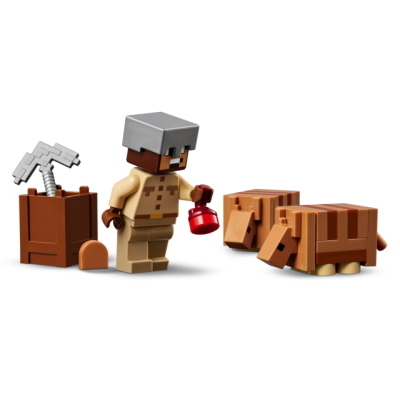 LEGO MINECRAFT SPEDIZIONE NELLA MINIERA DELL'ARMADILLO