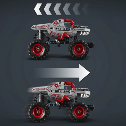 LEGO TECHNIC PULL-BACK MONSTER JAM THUNDERROAUS