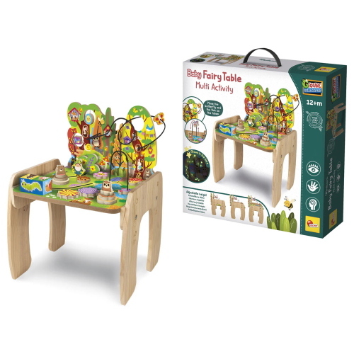 MONTESSORI WOOD BABY FAIRY TABLE MULTI ACTIVITY