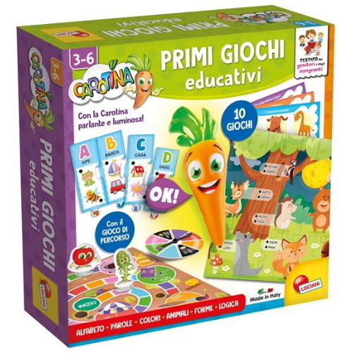 CAROTINA PENNA PARLANTE I PRIMI GIOCHI EDUCATIVI