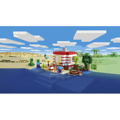LEGO MINECRAFT CASA NELLA GIUNGLA ESPLOSIVA