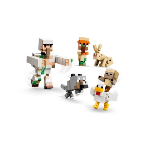 LEGO MINECRAFT ATTACCO NEL DESERTO DEL FANTINO DI POLLI