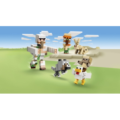 LEGO MINECRAFT ATTACCO NEL DESERTO DEL FANTINO DI POLLI