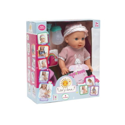 BAMBOLOTTO 35CM 8 FUNZIONI 2 MODELLI 