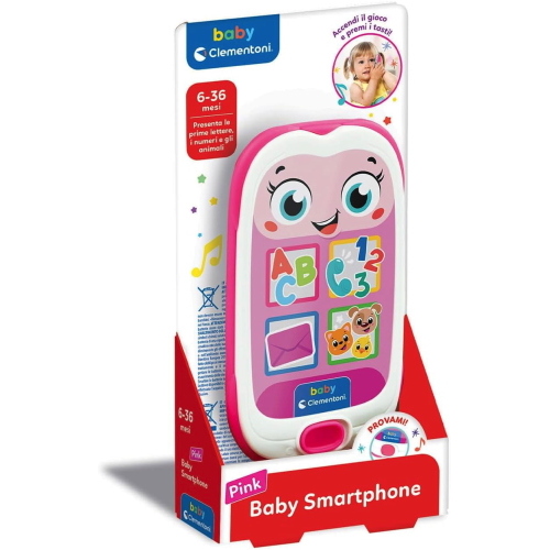 CLEMENTONI TELEFONO PER BAMBINI PINK