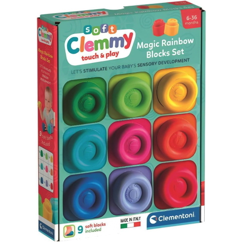 CLEMMY RAINBOW 9 MATTONCINI MORBIDI