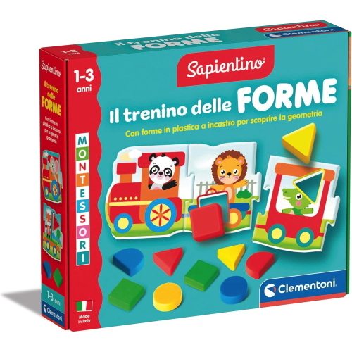 SAPIENTINO MONTESSORI IL TRENINO DELLE FORME