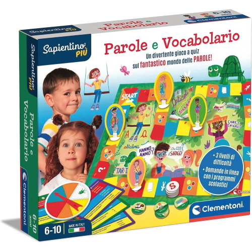 SAPIENTINO PIÙ  PAROLE E VOCABOLARIO