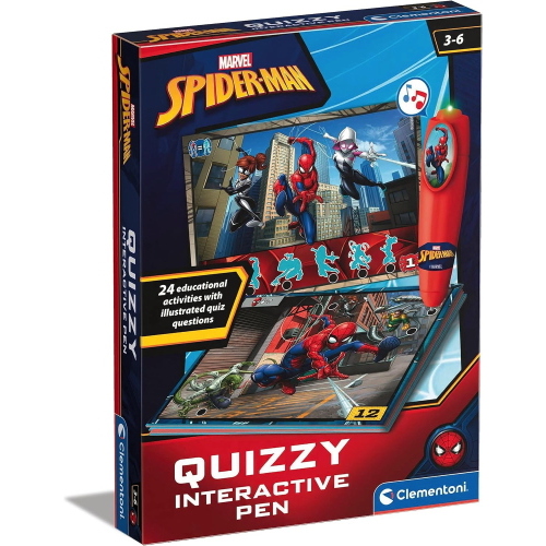 SAPIENTINO SPIDERMAN QUIZZY PENNA INTERATTIVA