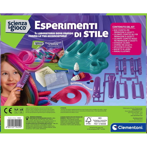 CLEMENTONI SCIENZA E GIOCO ESPERIMENTI DI STILE