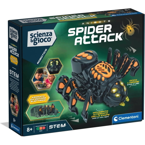 CLEMENTONI SCIENZA E GIOCO SPIDER ROBOT