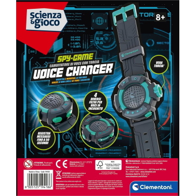CLEMENTONI SCIENZA E GIOCO VOICE TRANSFORMER