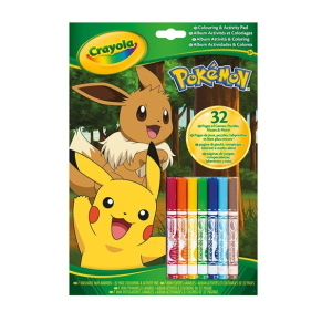 CRAYOLA ALBUM ATTIVITÀ E COLORING POKÉMON