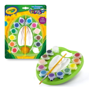 CRAYOLA LAVABILISSIMI - SET 12 TEMPERE ULTRA LAVABILI