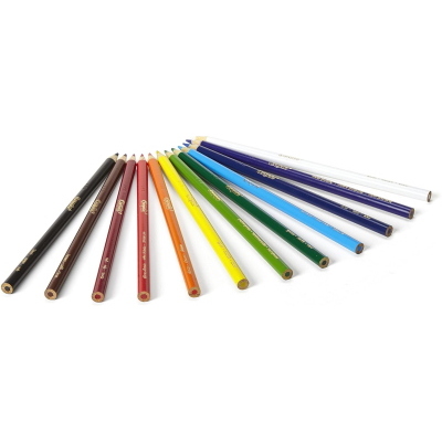 CRAYOLA 12 MATITE COLORATE PERSONALIZZABILI
