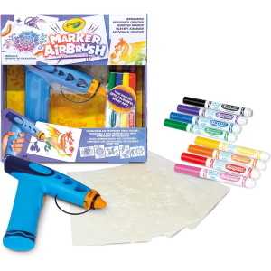 CRAYOLA AEROGRAFO CON PENNARELLI COLORBLAST SCRIBBLE SCRUBBLE
