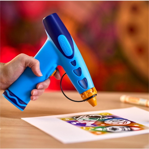 CRAYOLA AEROGRAFO CON PENNARELLI COLORBLAST SCRIBBLE SCRUBBLE
