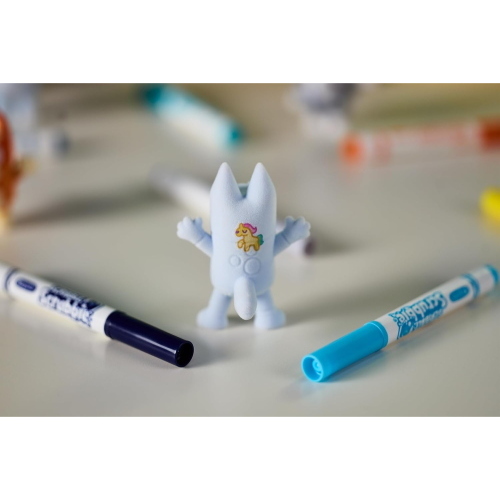 CRAYOLA WASHIMALS PETS - SET ATTIVITÀ 4 CUCCIOLI CON ADESIVI BLUEY