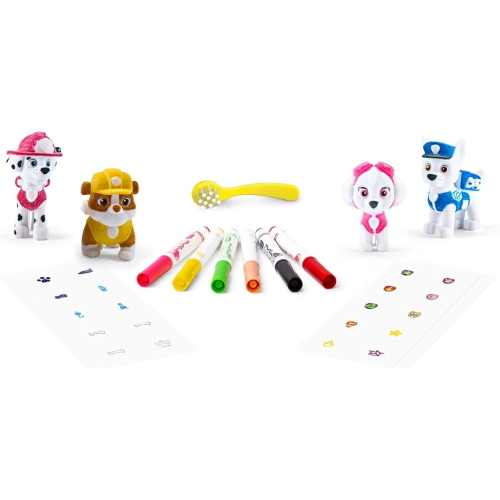 CRAYOLA WASHIMALS PETS - SET ATTIVITÀ 4 CUCCIOLI ASS.TI CON ADESIVI