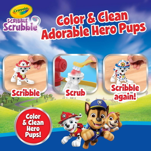 CRAYOLA WASHIMALS PETS - SET ATTIVITÀ 4 CUCCIOLI ASS.TI CON ADESIVI
