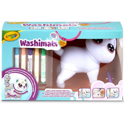 CRAYOLA WASHIMALS JUMBO PETS BIG JENNY