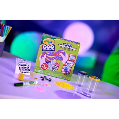CRAYOLA GOO WACKY BOOSTER PACK SLIME 