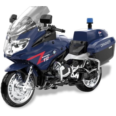 SILVER WHEEL - CARABINIERI MOTO BMW SCALA 1:18