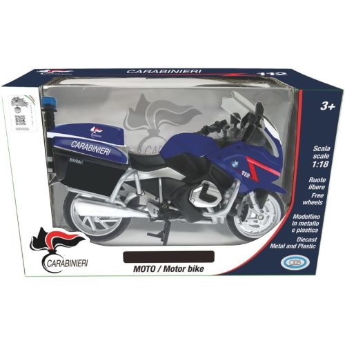SILVER WHEEL - CARABINIERI MOTO BMW SCALA 1:18