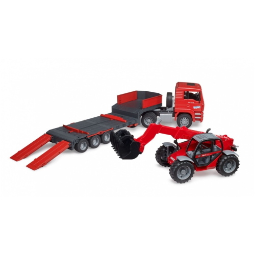 MAN TGA BILICO CON MANITOU MLT 633
