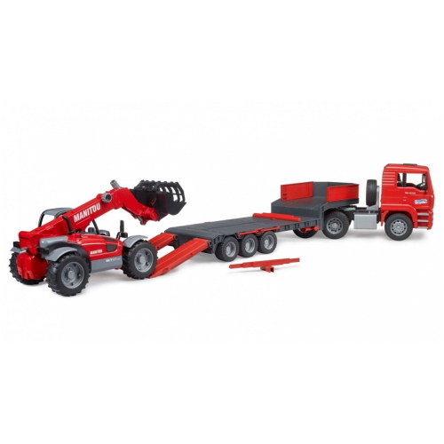 MAN TGA BILICO CON MANITOU MLT 633