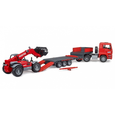 MAN TGA BILICO CON MANITOU MLT 633