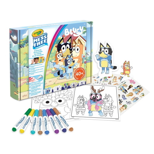 CRAYOLA ACTIVITY SET COLOR WONDER BLUEY